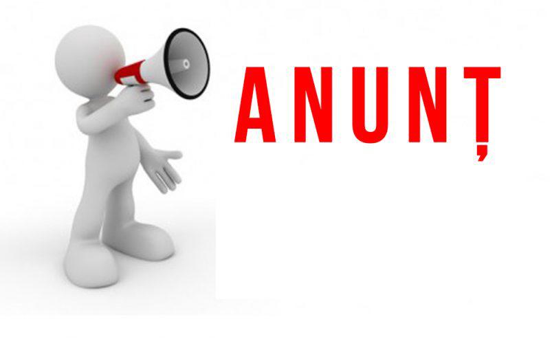 Anunț!