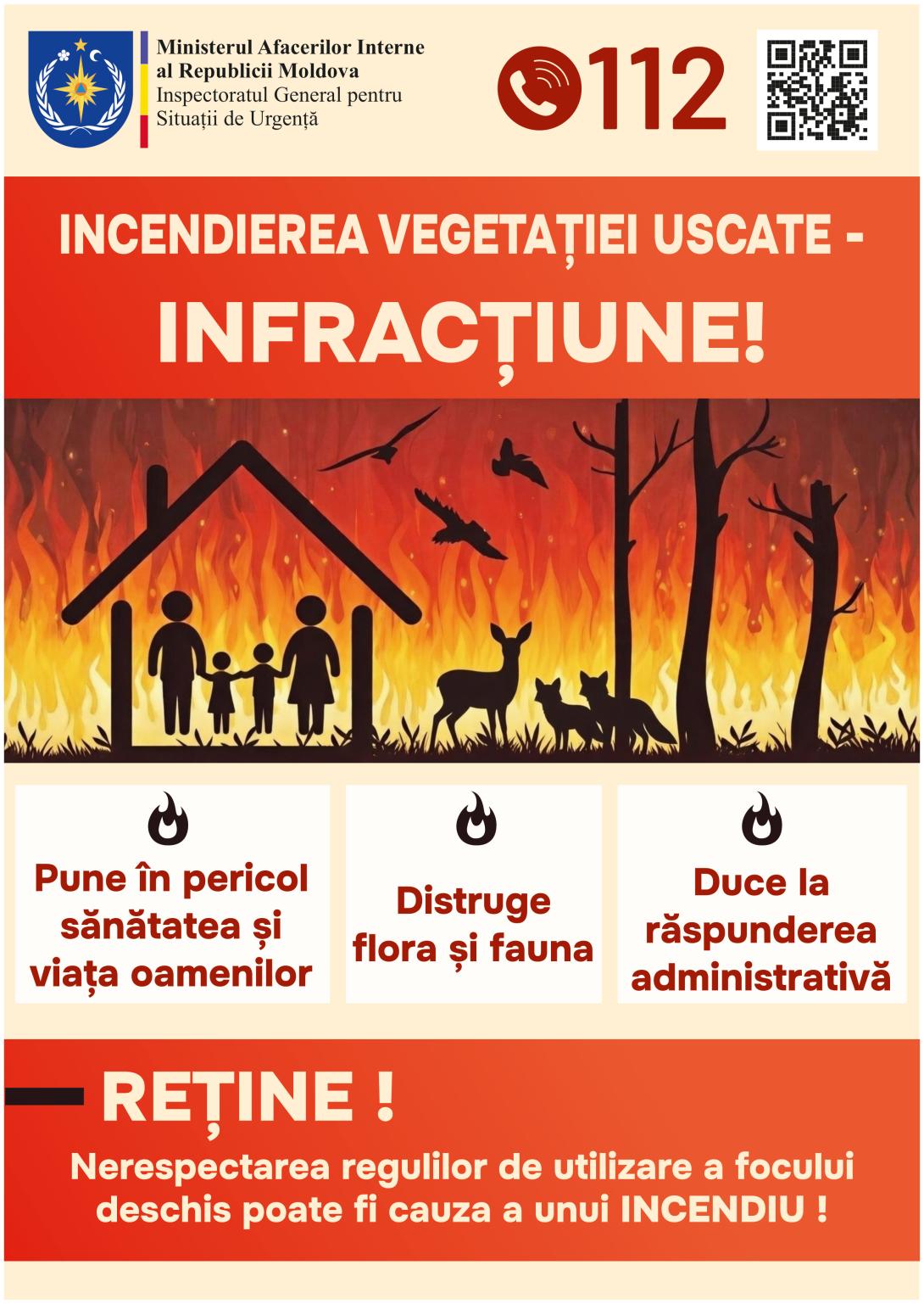 Incendierea Vegetației Uscate - Infracțiune!